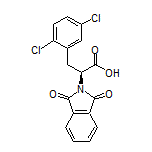 (S)-3-(2,5-Dichlorophenyl)-2-(1,3-dioxo-2-isoindolinyl)propanoic Acid