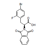 (S)-3-(4-Bromo-2-fluorophenyl)-2-(1,3-dioxo-2-isoindolinyl)propanoic Acid