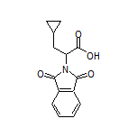 3-Cyclopropyl-2-(1,3-dioxo-2-isoindolinyl)propanoic Acid