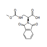 (S)-2-(1,3-Dioxo-2-isoindolinyl)-3-[(methoxycarbonyl)amino]propanoic Acid
