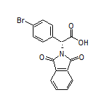 (R)-2-(4-Bromophenyl)-2-(1,3-dioxo-2-isoindolinyl)acetic Acid