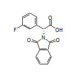 (R)-2-(1,3-Dioxo-2-isoindolinyl)-2-(3-fluorophenyl)acetic Acid