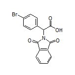 2-(4-Bromophenyl)-2-(1,3-dioxo-2-isoindolinyl)acetic Acid