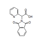 2-(1,3-Dioxo-2-isoindolinyl)-2-(2-pyridyl)acetic Acid