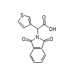 2-(1,3-Dioxo-2-isoindolinyl)-2-(3-thienyl)acetic Acid