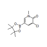 5-Chloro-1-methyl-6-oxo-1,6-dihydropyridine-3-boronic Acid Pinacol Ester
