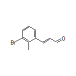 (E)-3-(3-Bromo-2-methylphenyl)acrylaldehyde