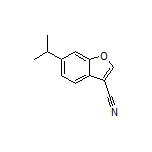 6-Isopropylbenzofuran-3-carbonitrile