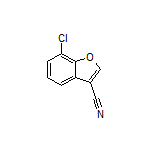 7-Chlorobenzofuran-3-carbonitrile