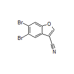 5,6-Dibromobenzofuran-3-carbonitrile