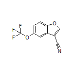 5-(Trifluoromethoxy)benzofuran-3-carbonitrile