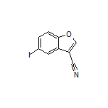 5-Iodobenzofuran-3-carbonitrile