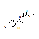Ethyl (S)-2-(2,4-Dihydroxyphenyl)-4-methyl-4,5-dihydrothiazole-4-carboxylate
