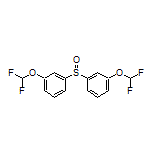 3,3’-Sulfinylbis[(difluoromethoxy)benzene]
