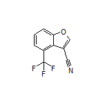 4-(Trifluoromethyl)benzofuran-3-carbonitrile