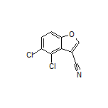 4,5-Dichlorobenzofuran-3-carbonitrile