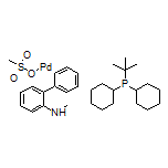 tert-Butyldicyclohexylphosphine[2’-(methylamino)-2-biphenylyl][(methylsulfonyl)oxy]palladium