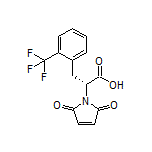 (R)-2-(2,5-Dioxo-2,5-dihydro-1-pyrrolyl)-3-[2-(trifluoromethyl)phenyl]propanoic Acid
