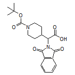 2-(1-Boc-4-piperidinyl)-2-(1,3-dioxo-2-isoindolinyl)acetic Acid