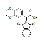2-(3,4-Dimethoxyphenyl)-2-(1,3-dioxo-2-isoindolinyl)acetic Acid