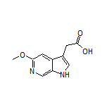 2-(5-Methoxy-6-azaindole-3-yl)acetic Acid