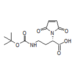 (S)-4-(Boc-amino)-2-(2,5-dioxo-2,5-dihydro-1-pyrrolyl)butanoic Acid