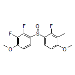 4,4’-Sulfinylbis(2,3-difluoro-1-methoxybenzene)