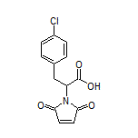 3-(4-Chlorophenyl)-2-(2,5-dioxo-2,5-dihydro-1-pyrrolyl)propanoic Acid