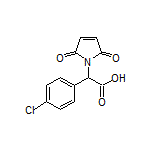 2-(4-Chlorophenyl)-2-(2,5-dioxo-2,5-dihydro-1-pyrrolyl)acetic Acid