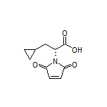 (R)-3-Cyclopropyl-2-(2,5-dioxo-2,5-dihydro-1-pyrrolyl)propanoic Acid