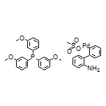 Tris(3-methoxyphenyl)phosphine(2’-amino-2-biphenylyl)[(methylsulfonyl)oxy]palladium