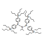 N-[Bis[4-(tributylsilyl)phenyl]phosphanyl]-N-isopropyl-1,1-bis[4-(tributylsilyl)phenyl]phosphanamine