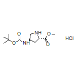 Methyl (2S,4R)-4-(Boc-amino)pyrrolidine-2-carboxylate Hydrochloride