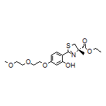 Ethyl (S)-2-[2-Hydroxy-4-[2-(2-methoxyethoxy)ethoxy]phenyl]-4-methyl-4,5-dihydrothiazole-4-carboxylate