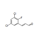 (E)-3-(3,5-Dichloro-2-fluorophenyl)acrylaldehyde