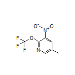 5-Methyl-3-nitro-2-(trifluoromethoxy)pyridine