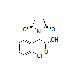 (S)-2-(2-Chlorophenyl)-2-(2,5-dioxo-2,5-dihydro-1-pyrrolyl)acetic Acid