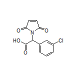 2-(3-Chlorophenyl)-2-(2,5-dioxo-2,5-dihydro-1-pyrrolyl)acetic Acid