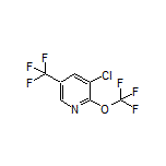 3-Chloro-2-(trifluoromethoxy)-5-(trifluoromethyl)pyridine