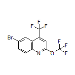 6-Bromo-2-(trifluoromethoxy)-4-(trifluoromethyl)quinoline