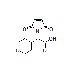 (S)-2-(2,5-Dioxo-2,5-dihydro-1-pyrrolyl)-2-(tetrahydro-2H-pyran-4-yl)acetic Acid