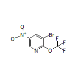 3-Bromo-5-nitro-2-(trifluoromethoxy)pyridine
