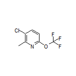 3-Chloro-2-methyl-6-(trifluoromethoxy)pyridine