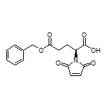 (S)-5-(Benzyloxy)-2-(2,5-dioxo-2,5-dihydro-1-pyrrolyl)-5-oxopentanoic Acid