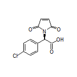 (R)-2-(4-Chlorophenyl)-2-(2,5-dioxo-2,5-dihydro-1-pyrrolyl)acetic Acid