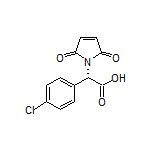 (S)-2-(4-Chlorophenyl)-2-(2,5-dioxo-2,5-dihydro-1-pyrrolyl)acetic Acid