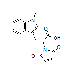 (R)-2-(2,5-Dioxo-2,5-dihydro-1-pyrrolyl)-3-(1-methyl-3-indolyl)propanoic Acid