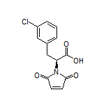 (S)-3-(3-Chlorophenyl)-2-(2,5-dioxo-2,5-dihydro-1-pyrrolyl)propanoic Acid