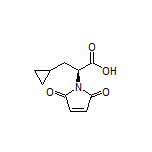 (S)-3-Cyclopropyl-2-(2,5-dioxo-2,5-dihydro-1-pyrrolyl)propanoic Acid