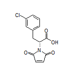 (R)-3-(3-Chlorophenyl)-2-(2,5-dioxo-2,5-dihydro-1-pyrrolyl)propanoic Acid